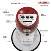 5Core Megaphone Bullhorn Speaker 50W Bull Horn Cheer Megafono 300M - (M) +Recording +USB