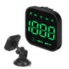 Digital Car HUD GPS Speedometer Head Up Display MPH KMH Compass Overspeed Alarm - Default Title