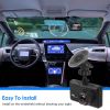 1080P Car DVR 3in Camera Dash Cam Camcorder Camera Recorder with 100Â° Angle Loop Recording Motion Detection - Black