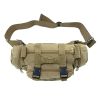 Men's Shoulder Photography Camera Bag Multifunctional Crossbody Tactical Outdoor Waterproof Sports Waist Bag - desert color