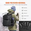 Tactical Backpack 25L Military Backpack with Molle Mode & 3 Compartments, Military Tactical Backpack For Men Molle Daypack 3 Day Bug Out Bag Hiking Ru