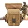 Multifunctional bag riding motorcycle satchel outdoor waterproof sports fanny pack men's large-capacity tactical strap bag - yellow-brown