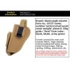 Universal Left/Right Waist Concealed Shape Multifunctional Waist Mounted Pistol Holster Outdoor Quick Draw Tactical Holster - Brown color