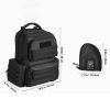Tactical Gun Range Bag with Lockable Zipper for Outdoor Hunting - Black - Storage Bag