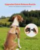Dog Harness for Large Dogs No Pull Tactical Dog Harness Adjustable Pet Vest - Brown