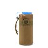 Men's Handheld Sports Outdoor Tactical Water Bottle Bag Pouch Cup Protector Insulated Mug Sleeve Mug Sleeve - yellow-brown