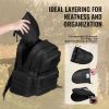 Tactical Gun Range Bag with Lockable Zipper for Outdoor Hunting - Black - Storage Bag