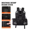 Tactical Gun Range Bag with Lockable Zipper for Outdoor Hunting - Black - Storage Bag