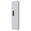 53" Fingerprint Touch Panel In-Wall Safe,Hidden Wall Gun Safe for Rifles with Adjustable Shelves,Assembled Storage Multifunctional Wall Safe for Firea