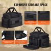 VEVOR Range Bag for 4 Pistols Tactical Gun Range Bag Single Shoulder Strip Black - Black - 37 x 26 x 23 cm