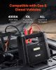 Car Jump Starter 4000A Booster Jumper Box 88.8Wh Portable Lithium Battery Pack - Default