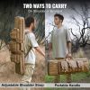 Portable Handle & Shoulder Strap Tactical Range Bag - Brown - Storage Bag