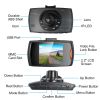 1080P Car DVR Camera Dash Cam Camcorder 90 Degree Angle Loop Recording Night Vison - Black - One size