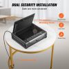 VEVOR Gun Safe for Pistols, Biometric Gun Safe with Three Quick Access Ways of Fingerprints, Passwords and Keys, Handgun Safe for 2 Pistols for H