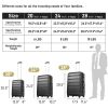 3 Piece Luggage Set Hardside Spinner Suitcase with TSA Lock 20" 24" 28" Available - as Pic