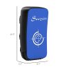 Soozier 16.5 in Muay Thai Kick Shield Punching Pad, Kick Shield for Martial Arts, Karate, Kickboxing, MMA x 1 Unit, Blue - Blue
