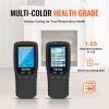 VEVOR Air Quality Monitor 8-IN-1, Professional PM2.5 PM10 PM1.0 Particle Counter, Formaldehyde, Temperature, Humidity, TVOC AQI Tester for Indoor/Outd