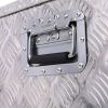 39inch Aluminum tool box,heavy duty truck bed tool box,outdoor trailer pickup storage tool box,RV storage organizer,underbody box w/lock keys,silver 3