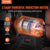 VEVOR 8 Inch Bench Grinder with 2 x28 Inch Belt Sander Combo, Bench Grinder Sander with 2.5A Induction Motor for Metalworking Sharpening Grinding - 3.