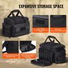 Tactical Gun Range Bag with Single Shoulder for 4 Pistols  - Black - Storage Bag