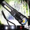 Tactical Flashlight - Military-Grade Aluminum Alloy & ABS, Zoomable Beam with 5 Modes for Camping, Hiking & Emergency Use - 1500 mAh