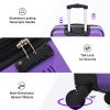 Hardshell Luggage Sets 4 pcs + Bag Spinner Suitcase with TSA Lock Lightweight-16"+20"+24"+28" Luggages - as Pic