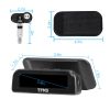 Wireless Solar Car Tire Pressure Monitoring System Auto Tire Pressure Monitor with Built-in Sensors Temperature Alarm for Car SUV Sedan RV - Inside