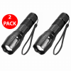 Super-Bright 90000LM LED Tactical Flashlight 5 Modes Zoomable Torch Searchlight - Default Title