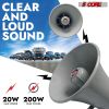 5 Core PA Horn Loud Speaker 9 Inch Outdoor Indoor 20W 8 Ohm Durable All Weather Multi Purpose Loudspeaker for Music Speech Warehouse - UHC 150 - 1 Pie