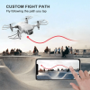 2024 New 4DRC V9 Mini Drone 3Battery RC Drone 4K HD Dual Camera WiFi FPV Foldable Quadcopter - White(3 Batteries)
