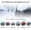 PSTY06 External Tire Pressure Sensor USB Tire Pressure Monitoring Sensor CR2450 Button Battery Bluetooth Communication 4.0/5.0 Monitoring Sensor TPMS