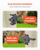 VEVOR Self-Locking Gate Latch Metal Heavy Duty Auto Gravity Lever with Lock Hole