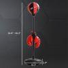 Qaba Punching Bag for Kids, Kids Punching Bag with Stand for 5-10 Years Old, Height Adjustable Kids Boxing Bag with Boxing Gloves, Kids Boxing Set for
