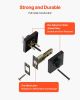 Deadbolt Lock Square Single Cylinder Dead Bolt Keyed 1 Side Matte Black 3 Keys