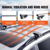 VEVOR Universal Roof Rack Cross Bars, 54" Aluminum Roof Rack Crossbars, Fit Existing Raised Side Rail with Gap, 200 lbs Load Capacity, Adjustable Cros