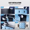 VEVOR Metal Locker for Employees, 9 Doors Storage Cabinet with Card Slot, Employee Lockers with Keys, 66lbs Loading Capacity office Storage Lockers fo