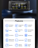 PST601PSU6   Solar Tire Pressure Sensor 6-wheeled trucks, RVs, trailers, buses, engineering vehicles 6-38 tire digital display repeater signal>40m sol
