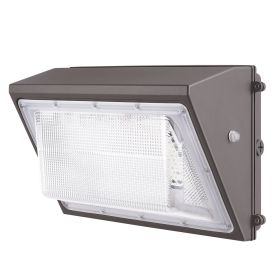 VEVOR 4PCs LED Wall Pack Lights, 120W 11000LM, 5000K Commercial Outdoor Lights Security Lighting Fixture, with Intelligent Light Sensing 240 LED beads