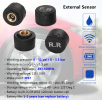 PSTY06 External Tire Pressure Sensor USB Tire Pressure Monitoring Sensor CR2450 Button Battery Bluetooth Communication 4.0/5.0 Monitoring Sensor TPMS