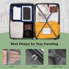 2 Piece Luggage Set with Bags Expanable Spinner Wheels ABS Lightweight Suitcase with TSA Lock 20inch+28inch - as Pic
