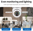 360Â° 1080P IP E27 Light Bulb Camera Wi-Fi IR Night Smart Home Wireless Security - Default Title