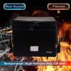 File Box; Fireproof Document Box; with Lock; Upgraded 2 Layer Water-resistant Organizer; Portable;  Collapsible Storage Cabinet;  Reflective Stri
