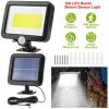 Solar Powered Wall Lights Motion Sensor Lamp - As pic show - Style A