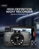 2.7'' Full HD 1080P Dash Cam Car DVR Front & Rear Camera Night Vision G-Sensor - Default Title