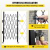 VEVOR Single Folding Security Gate, 5.1'H x 5.9'W (61 x 71 inch)Folding Door Gate, Steel Accordion Security Gate, Flexible Expanding Security Gat