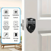 Tuya Door Lock with Lock and Key, APP Remote Unlock, Smart Door Lock with App Control and Key, Smart Door Lock for Bedroom, Front Door, House