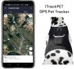 Remote Pet Surveillance Pet Tracker GPS Dog Trackers Collar Mounted Finder Size:XL - Default