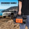 VEVOR 10.6CFM Portable Tire Inflator Dual-Cylinder Air Compressor 12V 150PSI - Default