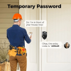 Tuya Door Lock with Lock and Key, APP Remote Unlock, Smart Door Lock with App Control and Key, Smart Door Lock for Bedroom, Front Door, House