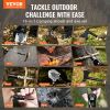 Survival Shovel Survival Axe 16-in-1 Camping Folding Shovels with Hatchet - Axe + Shovel + Tool Bag